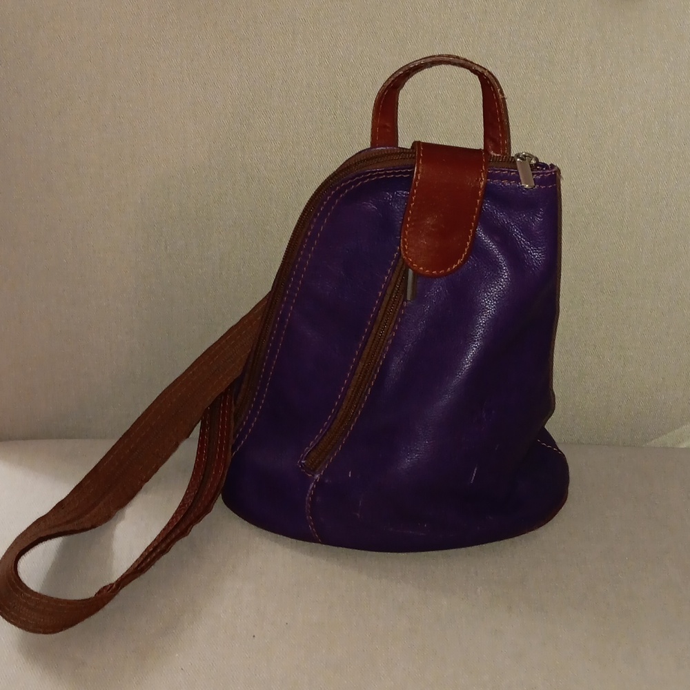 Borse In Pelle leather convertible mini  backpack